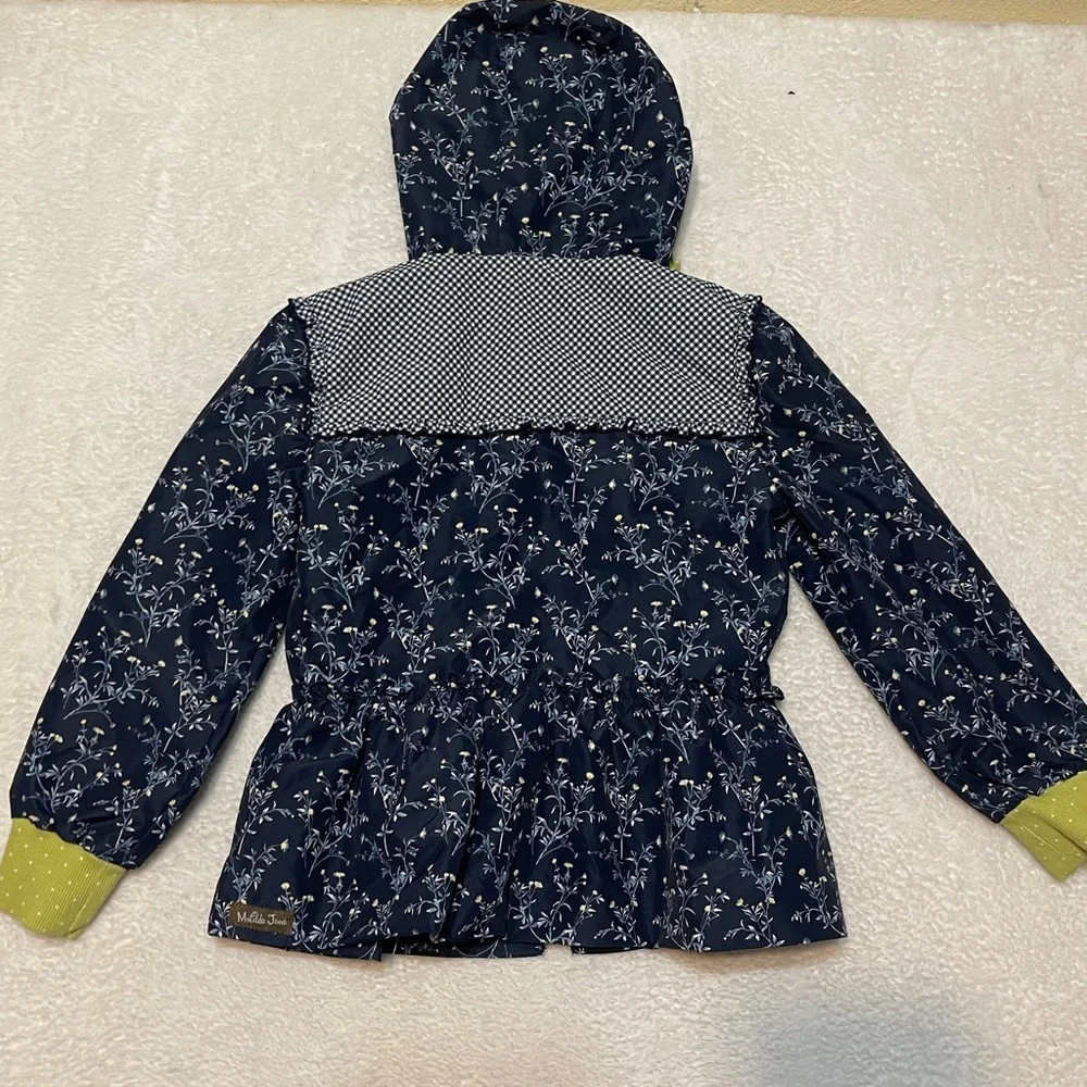 Matilda Jane‎ Enchanted Garden Wildflower Bouquet Blue Floral Spring Jacket Girl